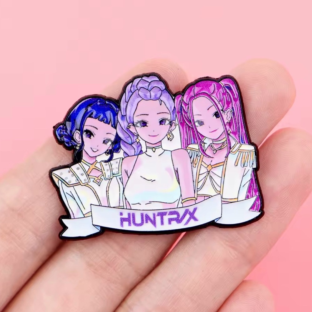 Huntrix K Pop Demon Hunters Enamel Pin